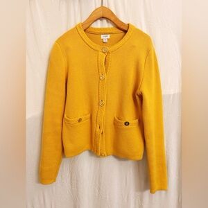J.Crew 100% Cotton Marigold Lady Jacket